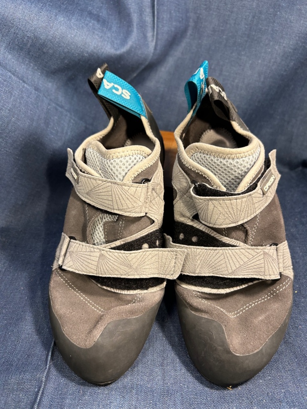 Scarpa climbing shoes